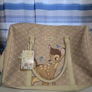 Disney Bambi Beige Travel Bag